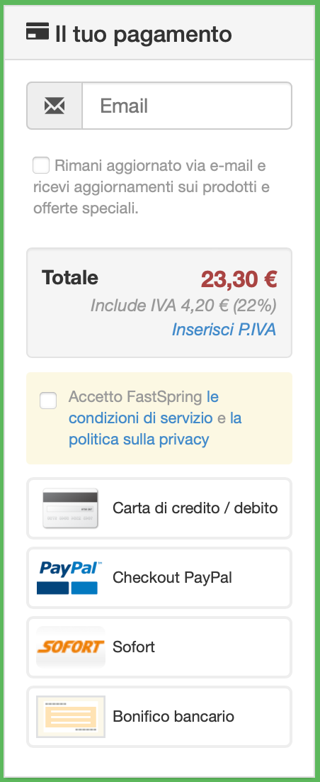Pagamento